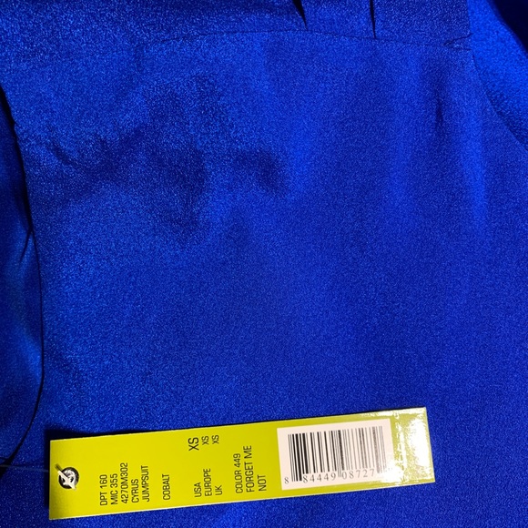 Gianni Bini Cyrus Jumpsuit, Cobalt, Size: XS, Color 449: FORGET ME NOT - Picture 4 of 4